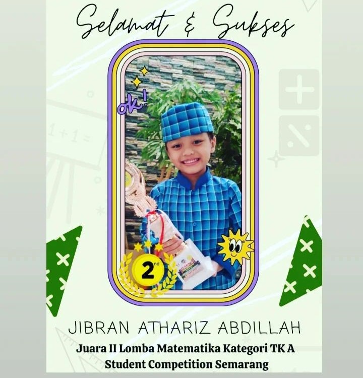 Juara 2 Lomba Matematika